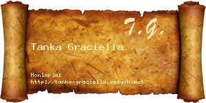 Tanka Graciella névjegykártya